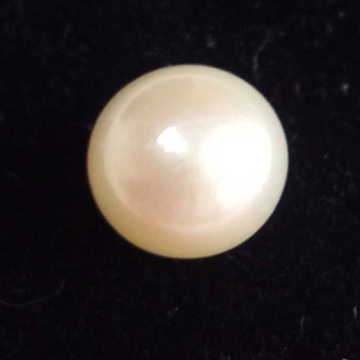 4.44ct round white pearl-moti by 