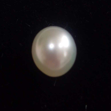 3.67ct round white pearl-moti by 