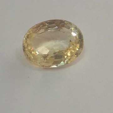 8.05ct oval yellow yellow-sapphire-pukhraj by 