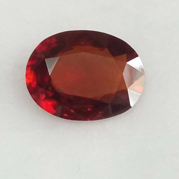 5.21ct oval brown hessonite-gomed by 