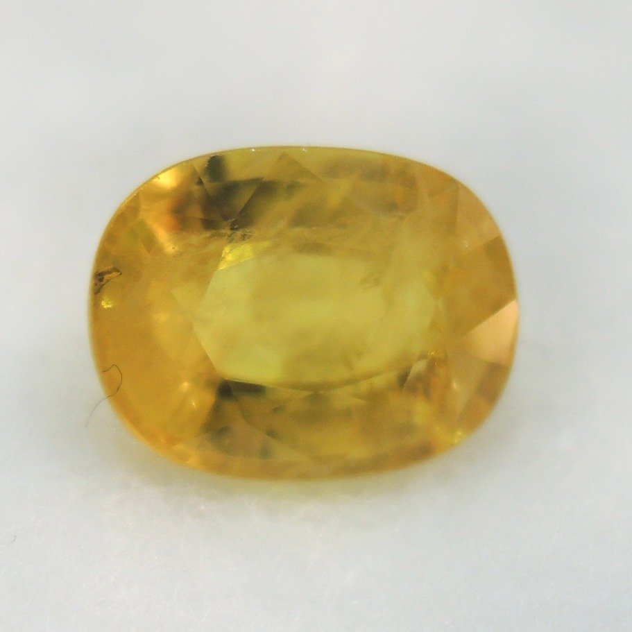 3.46ct oval natural yellow-sapphire (pukhraj) KBG-S008